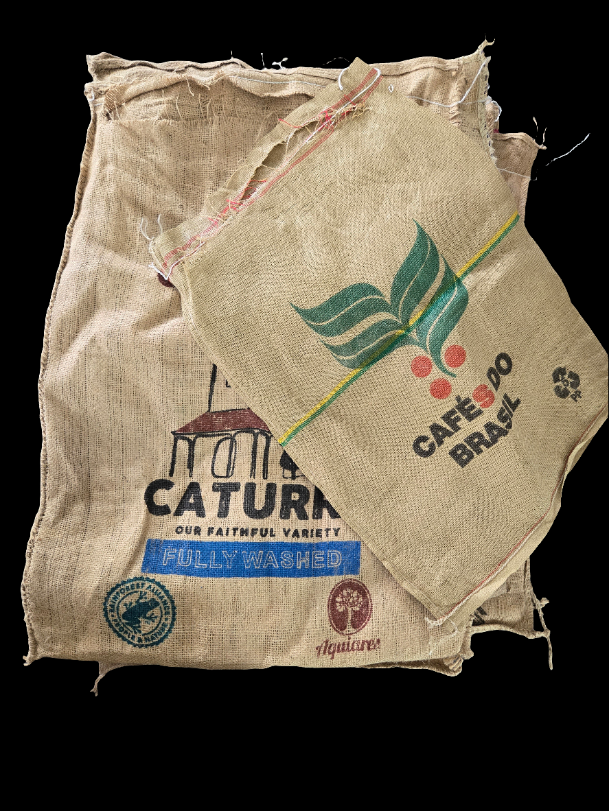 Green coffee bags